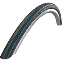 Schwalbe Lugano II - Pliable - Silica - K-Guard - 700x25C - Rayures bleues
