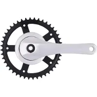 Mijnen Pieper Rock 1s Crankset Argenté 170 mm / 44t