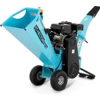 Hillvert Broyeur de végétaux thermique - 6,5 ch - 70 mm