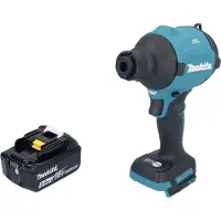 Makita DAS180G1 Souffleur à poussière sans fil 18V Brushless + 1x Batterie 6,0Ah - sans chargeur