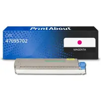 PrintAbout Toner compatible pour OKI 47095702 - Magenta