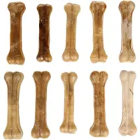 Flamingo R´hide Pressed Bone Dog Snack 1.6kg Marron 1.6kg