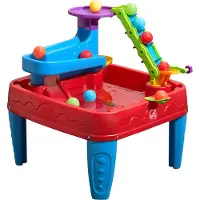 Step2 STEM Discovery Ball Water Table with Balls - Jouet d'eau avec 13 accessoires - Table d'activité pour l'intérieur ou l'extérieur / jardin