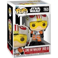 Funko POP! Pop! Star Wars - Luke Skywalker Red 5 Figurki Winylowa Premium