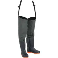 vidaXL Bottes de wading vert foncé Gr. 41