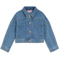 HUGO Veste en jean à rayures cloutées pour enfant
