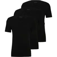 BOSS Homme Trois Pack T-shirts Noir
