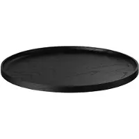 Blomus - Oku Plateau Round M Black