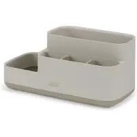 Joseph Joseph EasyStore - Organiseur de rangement pour accessoires de salle de bain - cru