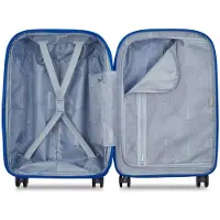 Delsey Valise cabine extensible Delsey Clavel 55 cm Bleu Klein