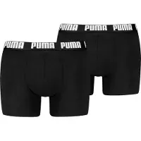 Puma Boxers - 2 Pack - Black/Black - - S - Small - Boxers