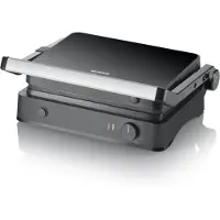 Severin Kg 2398 Sevini Lite Electric Grill Noir One Size / EU Plug 220V