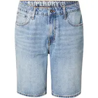 Superdry Homme Short Droit Vintage Blue Taille: 28