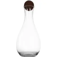 Sagaform Carafe à vin avec bouchon en liège, Conteneurs de service, Transparent