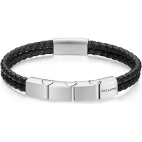 Police Bracelet noir