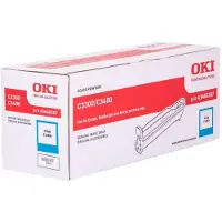 OKI 43460207 tambour (d'origine) - cyan