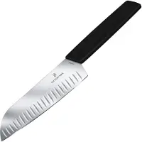 Victorinox Swiss Modern santoku 17 cm, noir