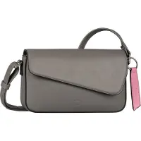 Tom Tailor DENIM Sac à bandoulière gris foncé / rose