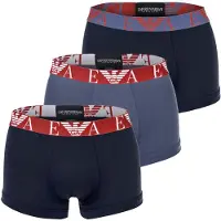 Emporio Armani Boxers marine / saphir / lie de vin / blanc