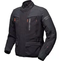 Modeka Paneo LT, veste textile imperméable ,Noir ,XL