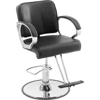 Physa Expondo Fauteuil de coiffure - Repose-pieds en T - 50 - 60 cm - 180 kg - noir