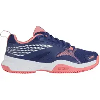 K-Swiss Chaussures de Tennis K-Swiss Femme Speedex HB Estate Blue White Strawberry Ice-Taille 38