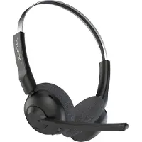 JLab GO Work Pop Casque sans fil Bluetooth sur oreille 50h d'autonomie, bras micro, technologie Bluetooth multipoint (IEUHBGWRKPOPRLLC4)