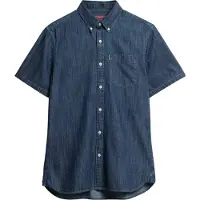 Superdry Chemise 'Essential' bleu foncé