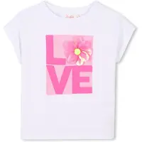 Billieblush U21124 Short Sleeve T-shirt Blanc 4 Years Fille