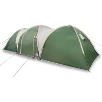 vidaXL Tente familiale dôme 8 personnes Vert Étanche