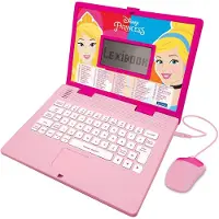 Lexibook Ordinateur Portable Interactif Disney Princess Lexibook - À partir de 4 ans, Jouet Éducatif