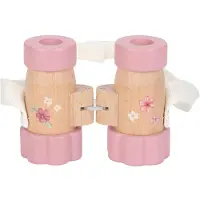 Little Dutch Jumelles en bois Jardin des Fées, 3 ans et +, Rose,