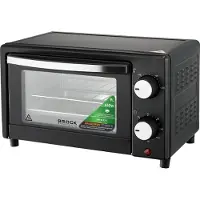 Brock Electronics Brock TO 9001 B, 650 W, 9 litres, 100–230 °C, Double paroi, Surface froide au toucher, Noir, Mini-four électrique