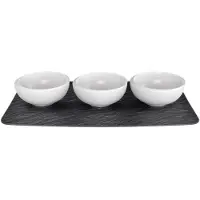 Villeroy & Boch Ensemble de Bols Villeroy & Boch NewMoon White (4 pièces)