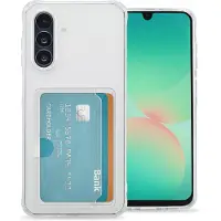 IMoshion Coque silicone avec porte-cartes Samsung Galaxy A26 - Transparent
