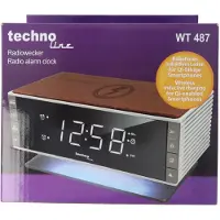Technoline WT487 - Wekkerradio - Draadloos opladen