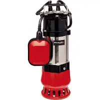 Einhell Pompe submersible pour eaux usées avec S (Pompe pour eaux chargées)