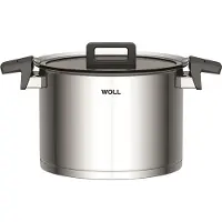 Norbert Woll Woll Concept Casserole avec couvercle : Tous feux y compris induction, Ø 24 cm, 13 cm de haut, 5.8 litres
