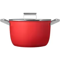 Smeg Casserole 26 cm Rouge