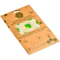 Bee's Wax Films alimentaires Bee's Wax Groente Wraps Geel Groen (Lot de 3)