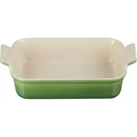 Le Creuset plat de cuisson carré, 2,30L, 26 cm, vert
