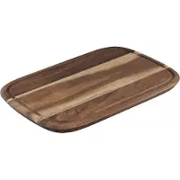 Jamie Oliver Planche à découper Jamie Oliver by en acacia de taille moyenne 37,4 cm X 25,1cm X 2,2 cm, Planche à découper, Marron