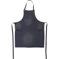 Dutchdeluxes Tablier Dutchdeluxes 5 Pocket Apron Washed Grey-69 x 85 cm