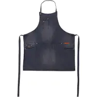 Dutchdeluxes Tablier Dutchdeluxes 5 Pocket Apron Washed Grey-66 x 67 cm