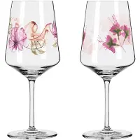 Ritzenhoff Verres à apéritif, Verres à cocktail, Vert, Rose, Multicolore
