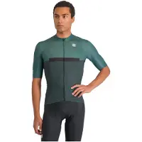 Sportful Pista Short Sleeve Jersey Vert 2XL Homme