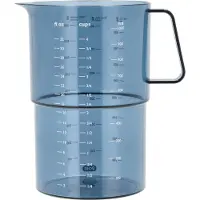 Mepal Gobelet doseur Mensura, Verre mesureur, Bleu