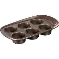 Pyrex Moule à Muffins Pyrex en Métal Brun - Indispensable pour la Pâtisserie Gourmande