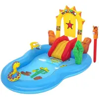 Bestway Wild West Inflatable Play Center Multicolore 264 x 188 x 140 cm