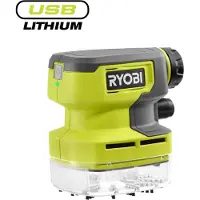 Ryobi Mini aspirateur RDV4-0 4V (vert/noir, sans batterie ni chargeur), Aspirateur, Vert, Noir